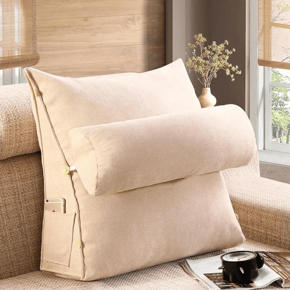 Back Support Cushion - Off White