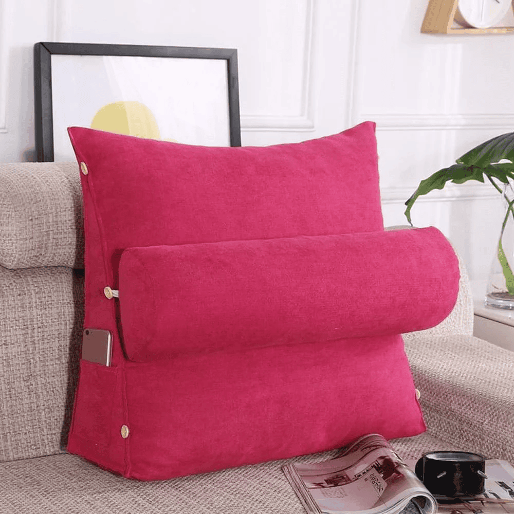 Back Support Cushion - Pink