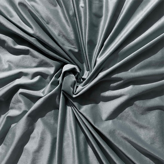 Velvet Quilt Cover - Ash