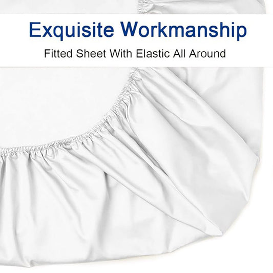 White Color Fitted Sheet