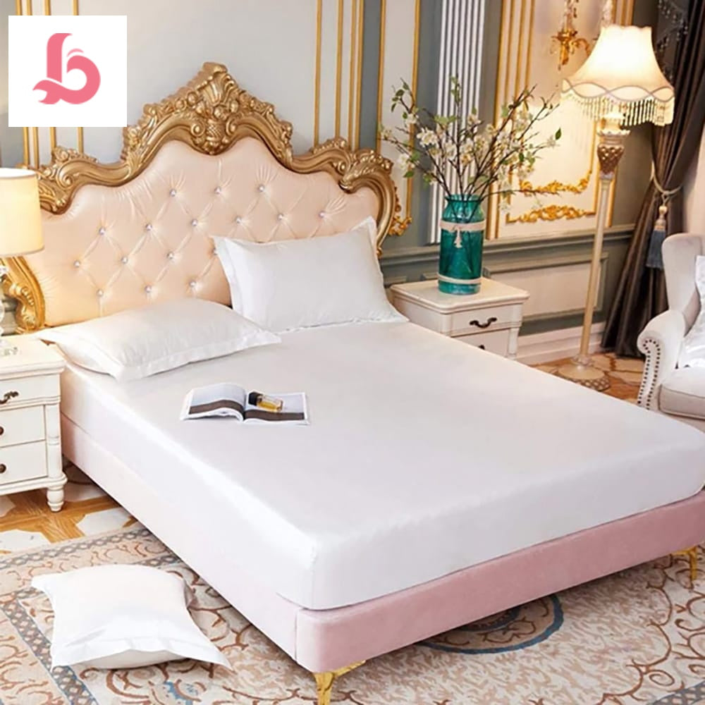 silk fitted sheet
