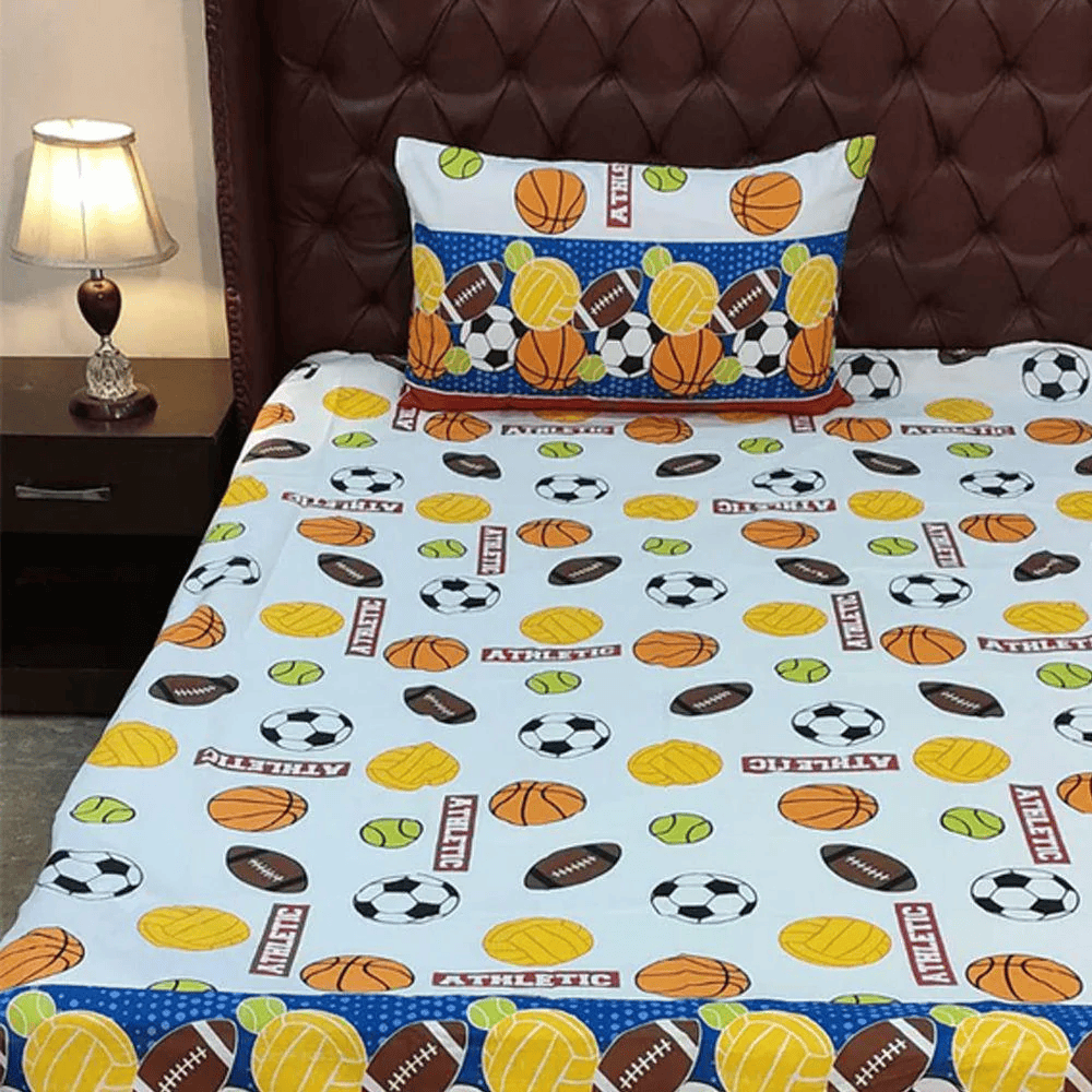 Athletic Kids & Crib Bed Sheet