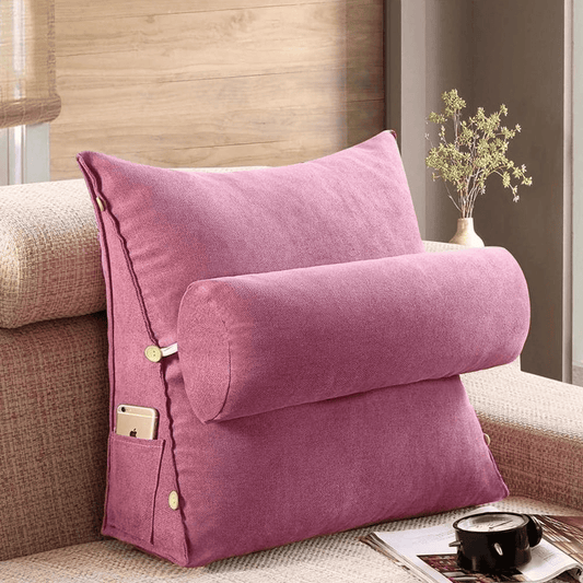 Back Support Cushion - Light Purple