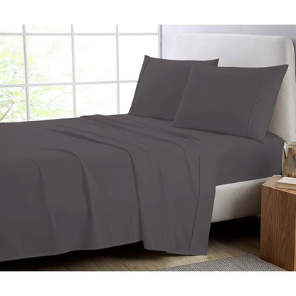 Cotton_Fitted_Sheet_Charcoal_Pakistan