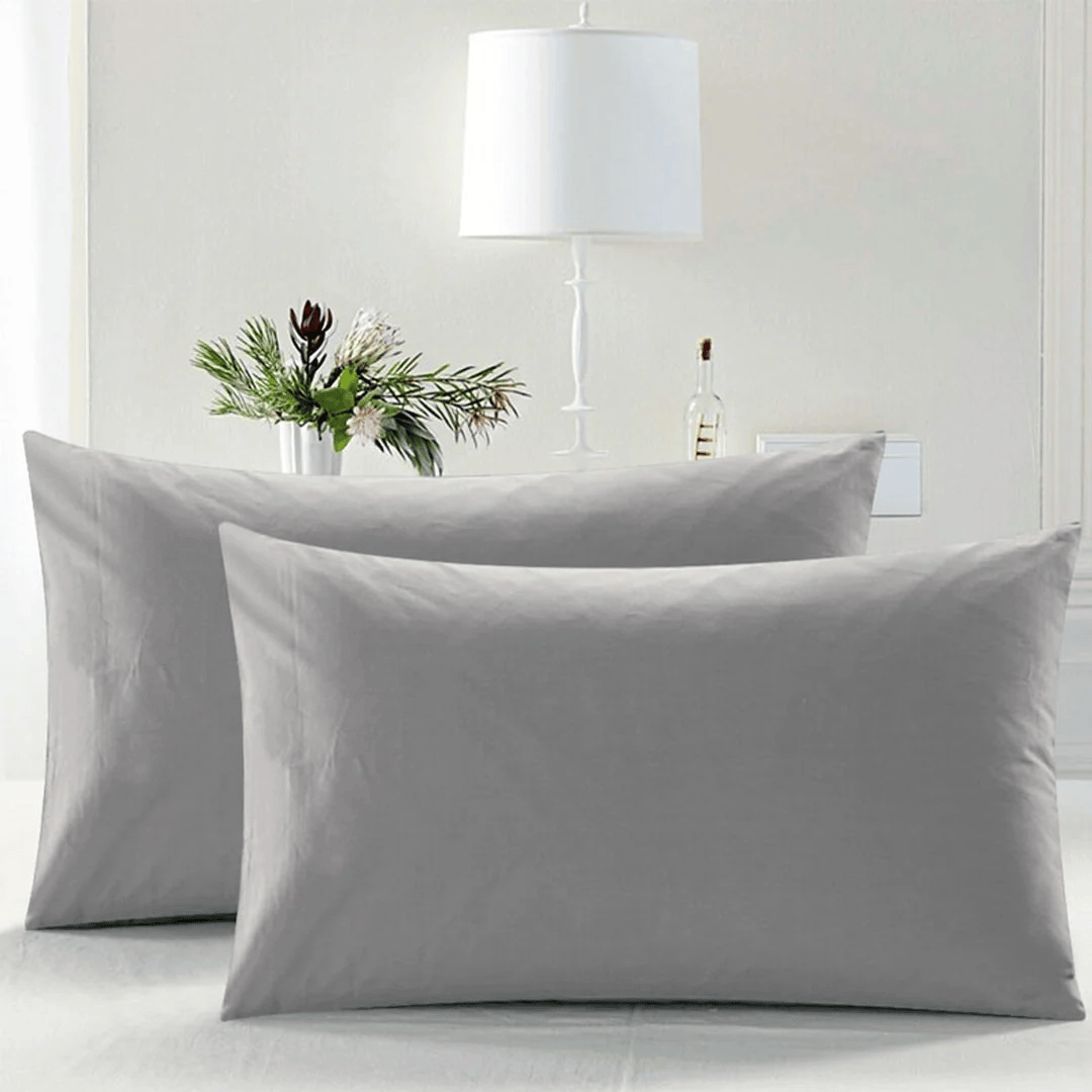 Cotton_Pillow_Covers_-_Grey