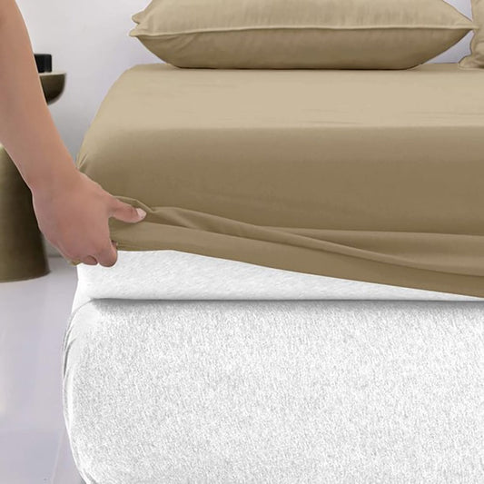 Cotton_fitted_sheet_-_Hazelnut_Color