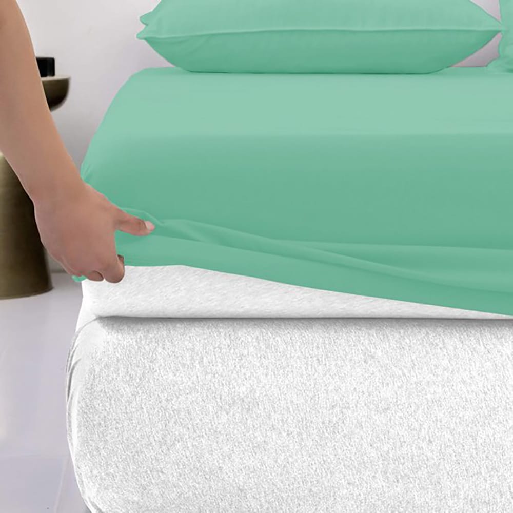 Cotton_fitted_sheet_-_Seafoam_Color
