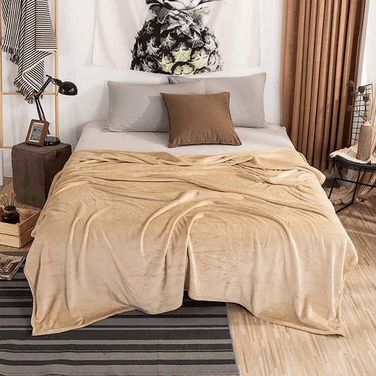 Fleece Blanket – Khaki