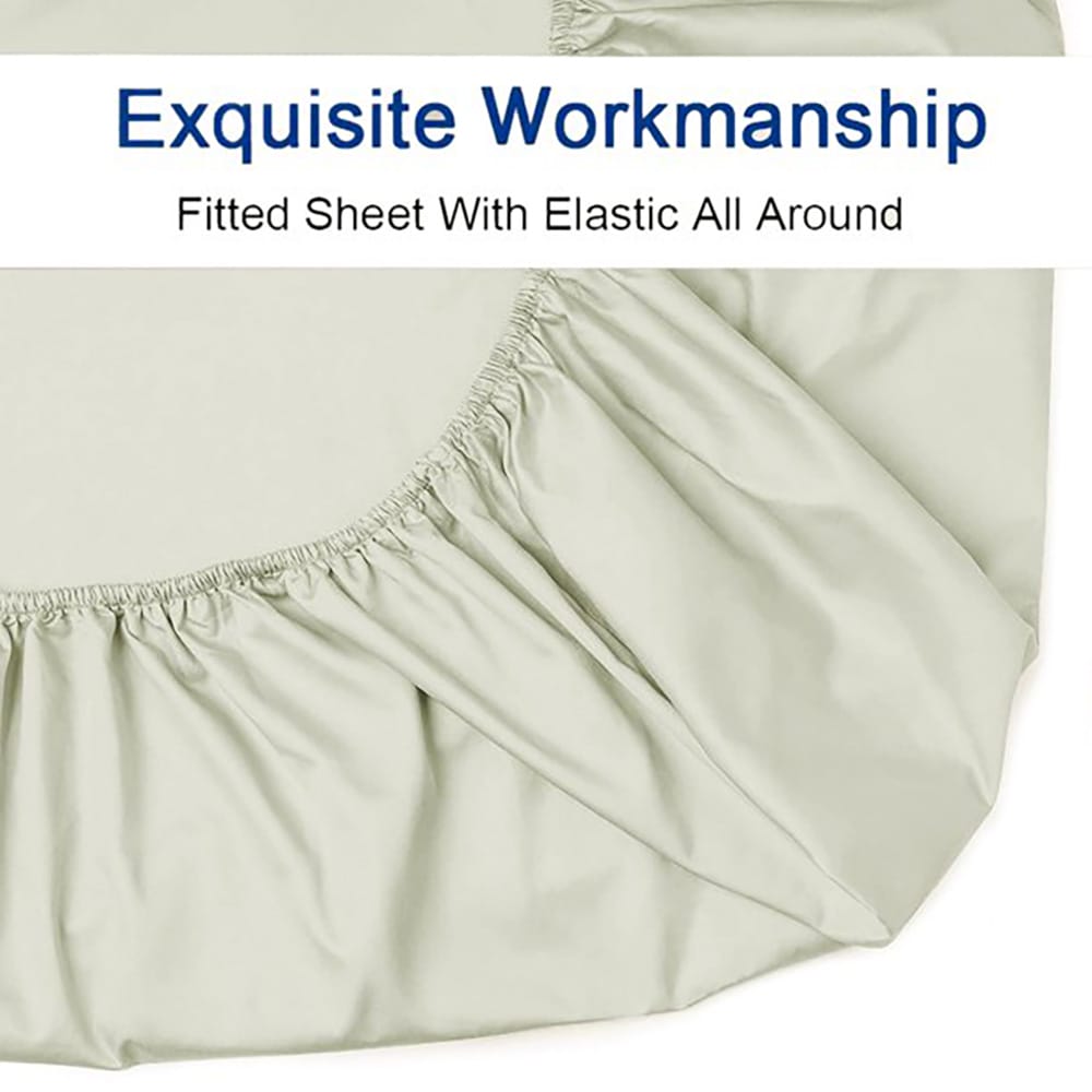 Ivory_Color_Fitted_Sheet