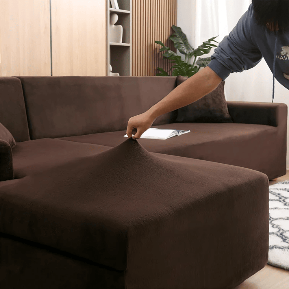 L-Shape_Jersey_Sofa_Cover_Brown_4