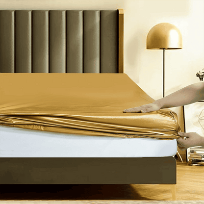 Silk_Duvet_Cover_Set_-_Gold_1