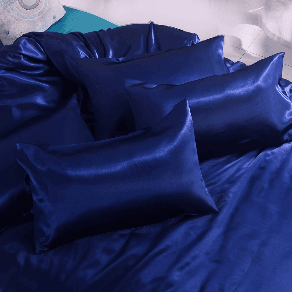 Silk_Duvet_Cover_Set_-_Navy_Blue_1
