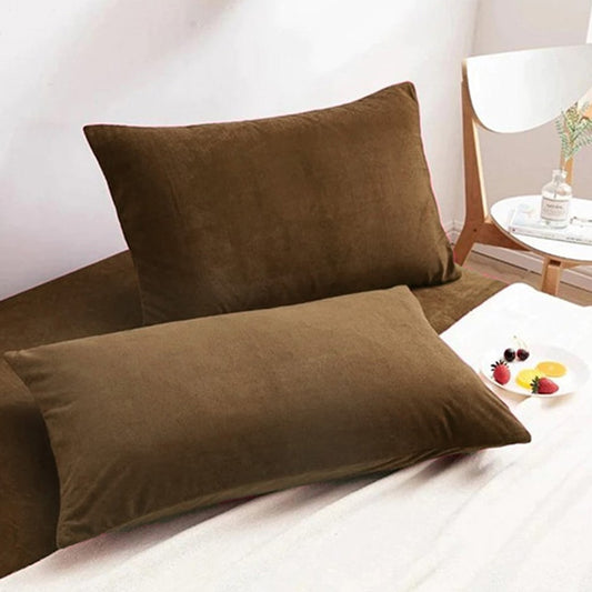 Velvet-pillow-cover-Brown