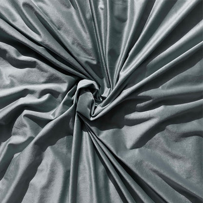 Velvet Quilt Cover - Ash