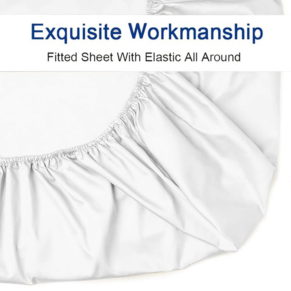 White Color Fitted Sheet