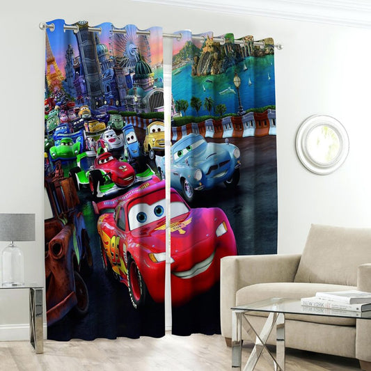 car kid curtains