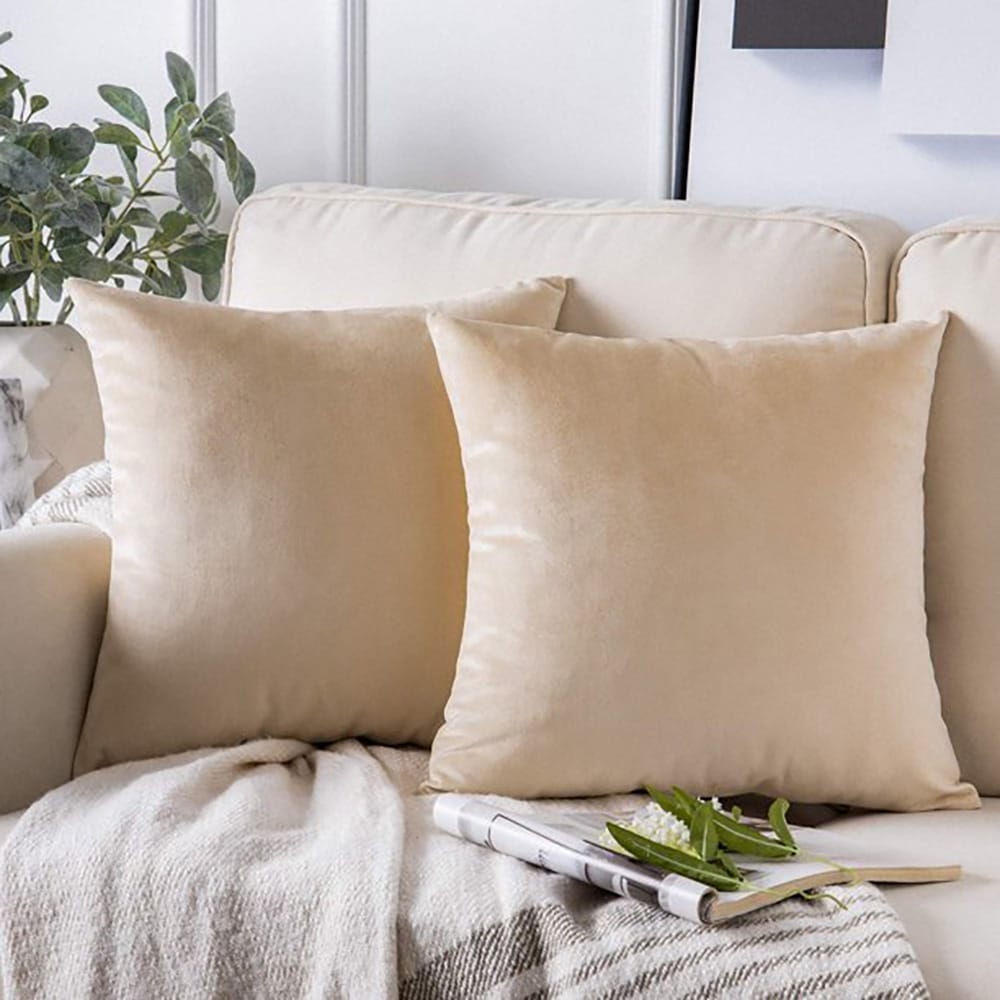 cushion cover off white