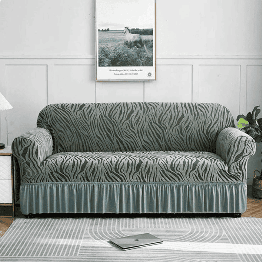 zebra-sofa-cover-coral-green